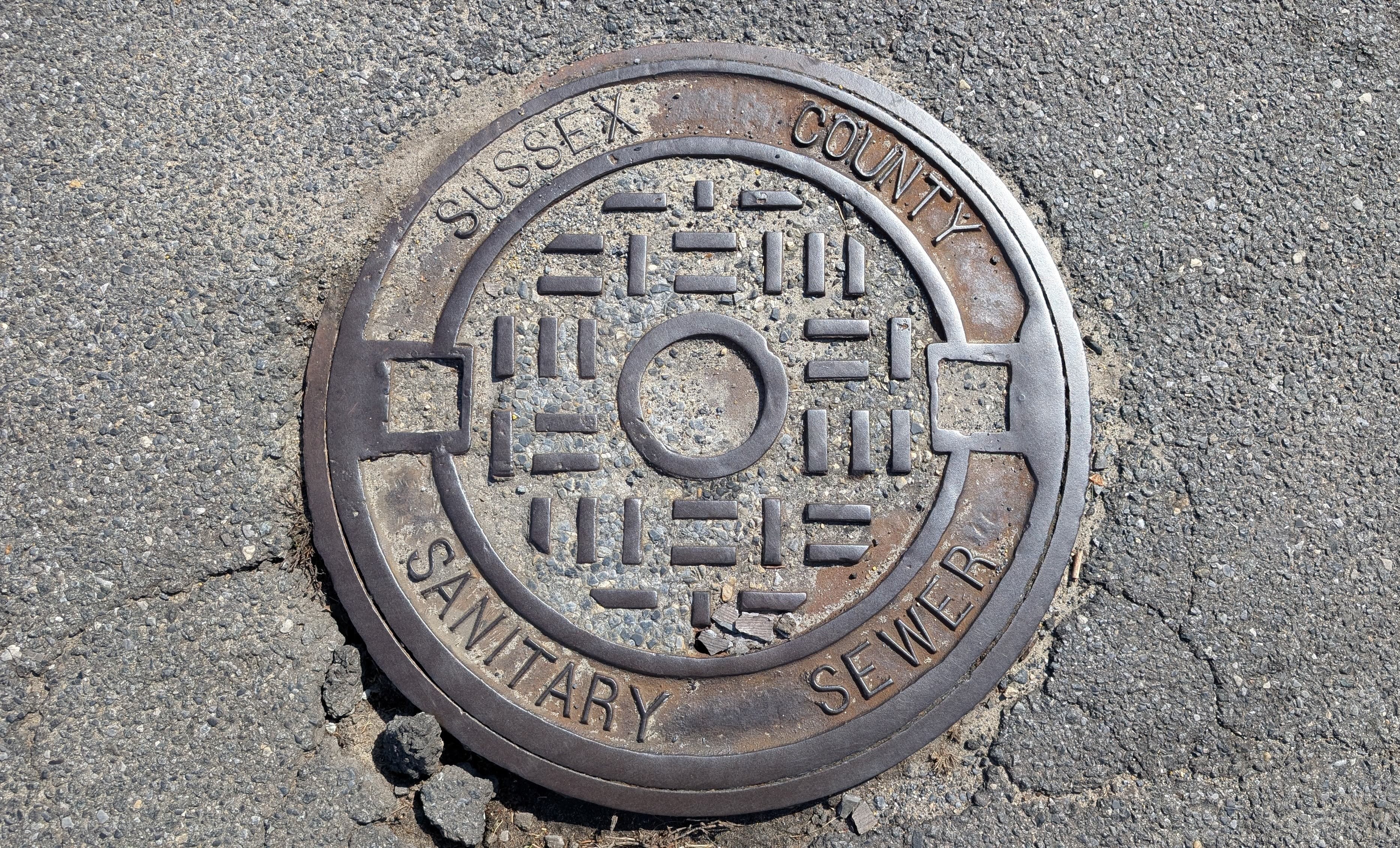 Sussex County-sewer-cover