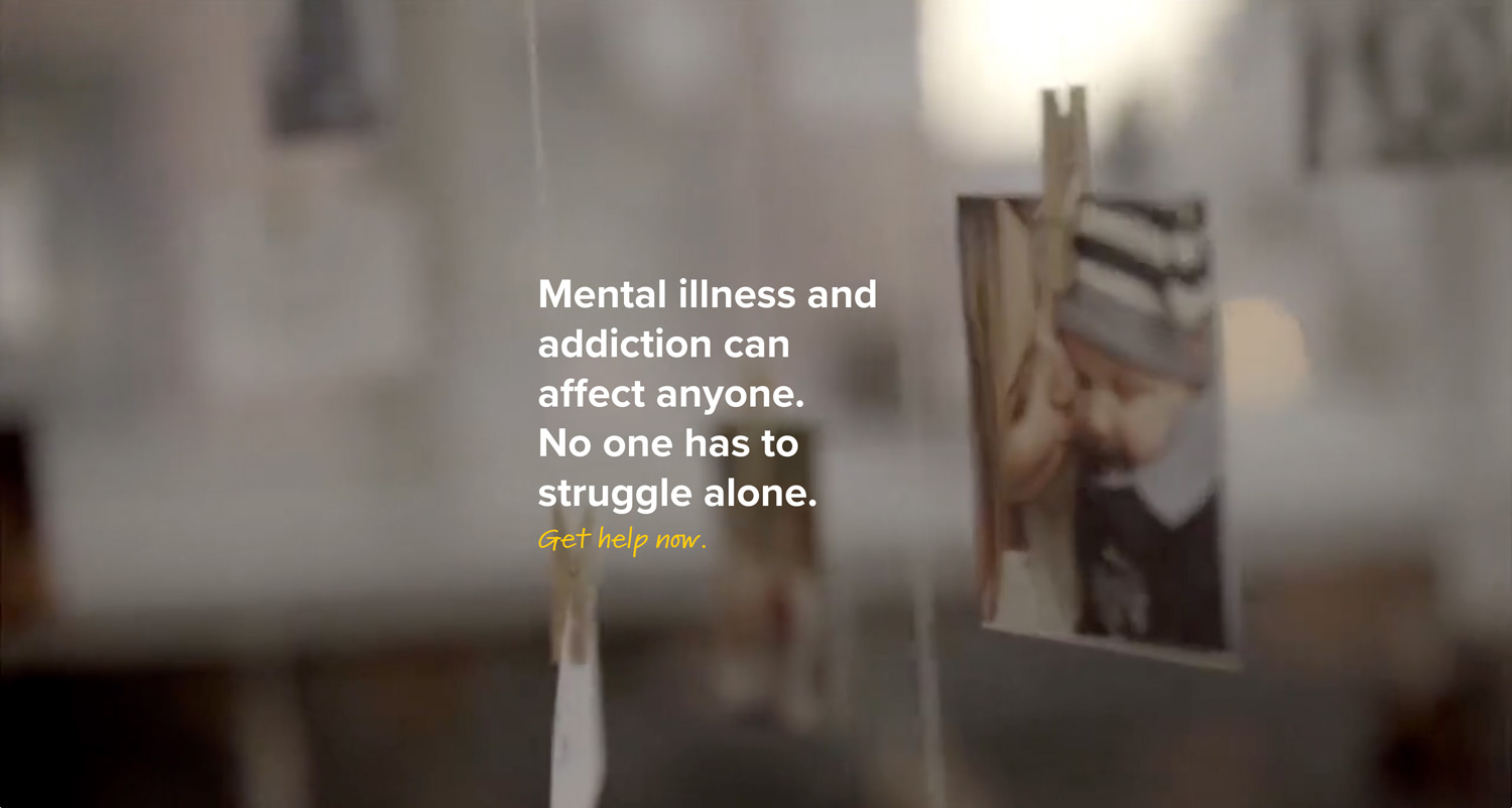 Frame of video on Help is Here website